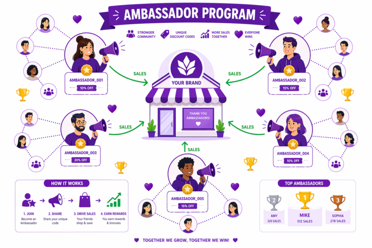 Shopify Ambassador Program: Build and Manage It Effectively
