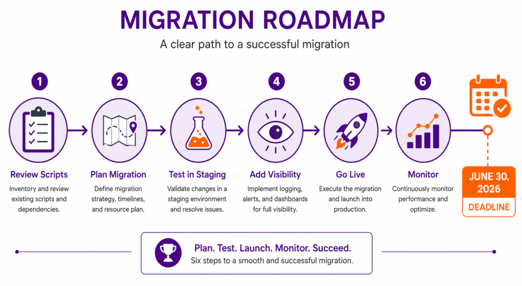 Six-step Shopify Scripts to Functions migration roadmap